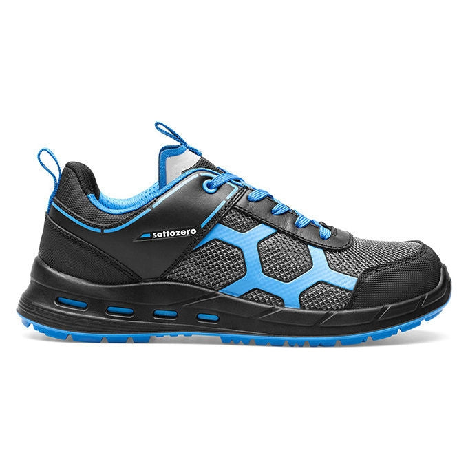 Sottozero, Scarpe Antinfortunistiche Uomo, Nero, Blu, Taglia 44