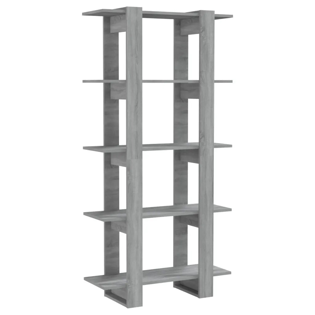 Libreria/Divisorio Grigio Sonoma 80x30x160 cm in Truciolato 813573