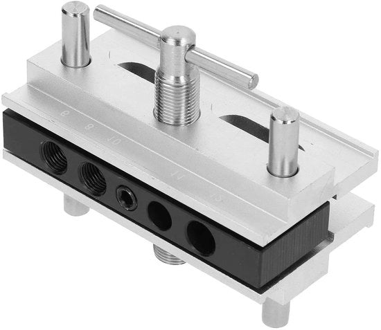 Kit di ricerca di fori per lavorazione del legno con centro di rotazione automatico per connessioni a vite (Metric)
