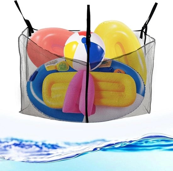 Piscina Opacchettatura Rete Piscina Contenitore Giocattoli Capacità Piscina Opacchettatura per Parete Piscina Opacchettatura per Hackett Piscina Opacchettatura per Garage Patio Organizzatore