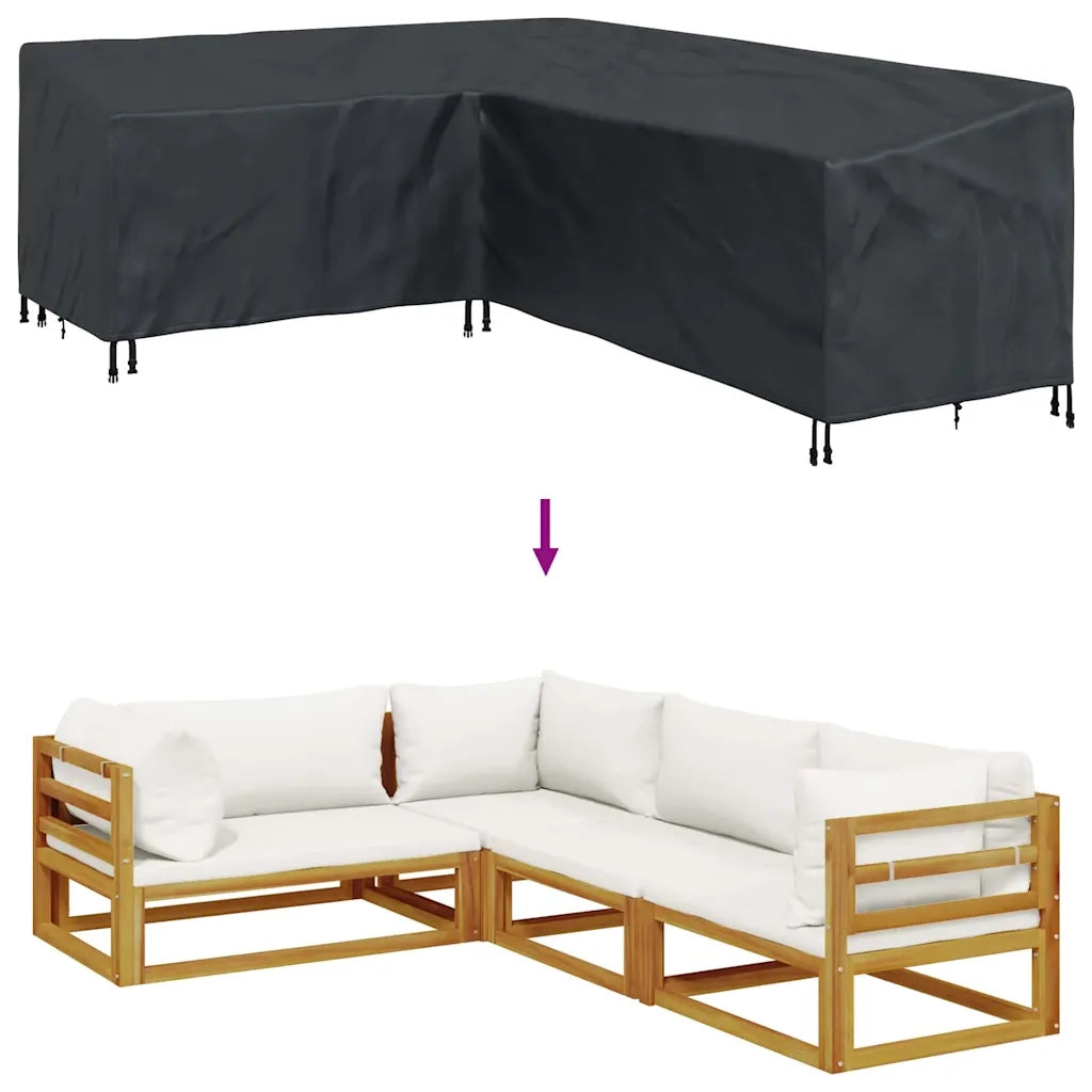 vidaXL Copertura per mobili da esterno 250 x 180 x 80 cm