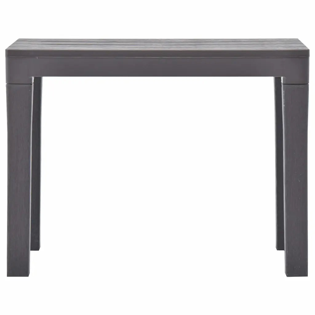 Panchine da Giardino | Panca da Giardino 2 pz Mocca in Plastica