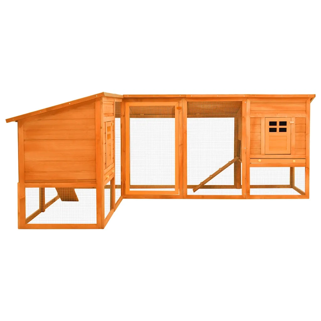 Conigliera per Esterni Marrone in Legno Massello Abete CFW5742411