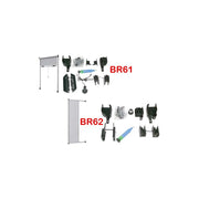 Kit Ricambi per Zanzariere Stop Inset BR62 Orizzontale