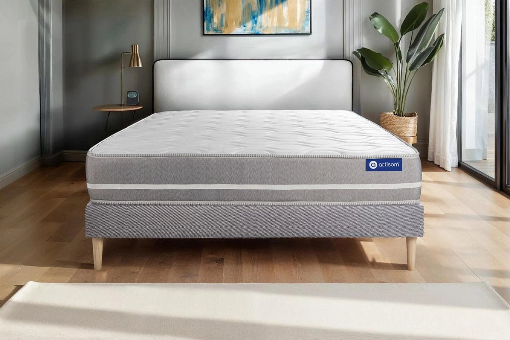 Kit rete e materasso matrimoniale Actimemo touch 80x190cm - Spessore : 20cm- memory foam - Bilanciato -