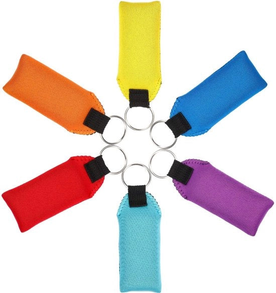 Sostegno per chiavi galleggiante in schiuma impermeabile - 6 pezzi - Neopreen - Antiscivolo - Varie colorazioni - Leggero