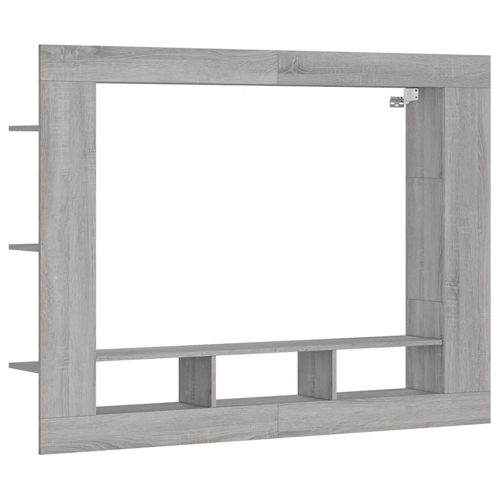 Mobile Porta TV Grigio Sonoma 152x22x113cm in Legno Multistratocod mxl 70890
