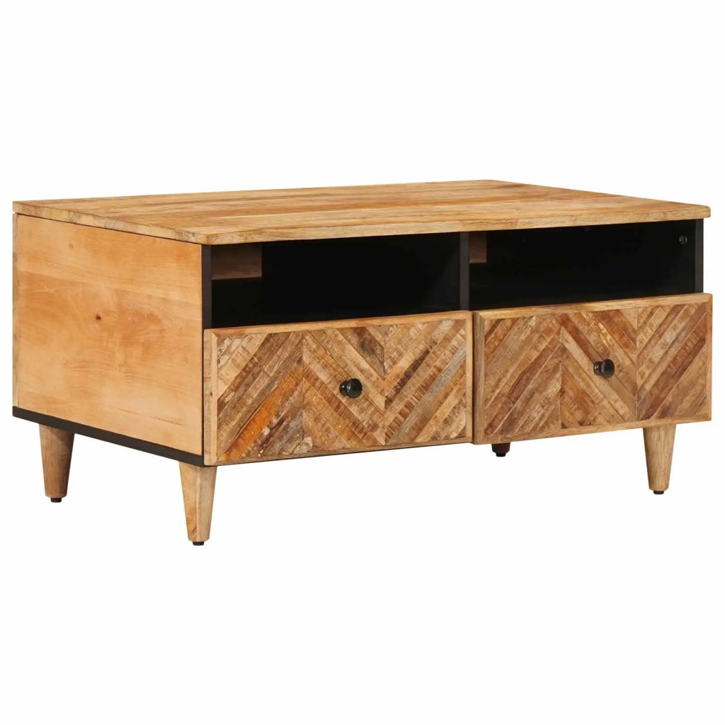 Tavolino da salotto con cassetto Marrone 80 x 54 x 40 cm 4018929