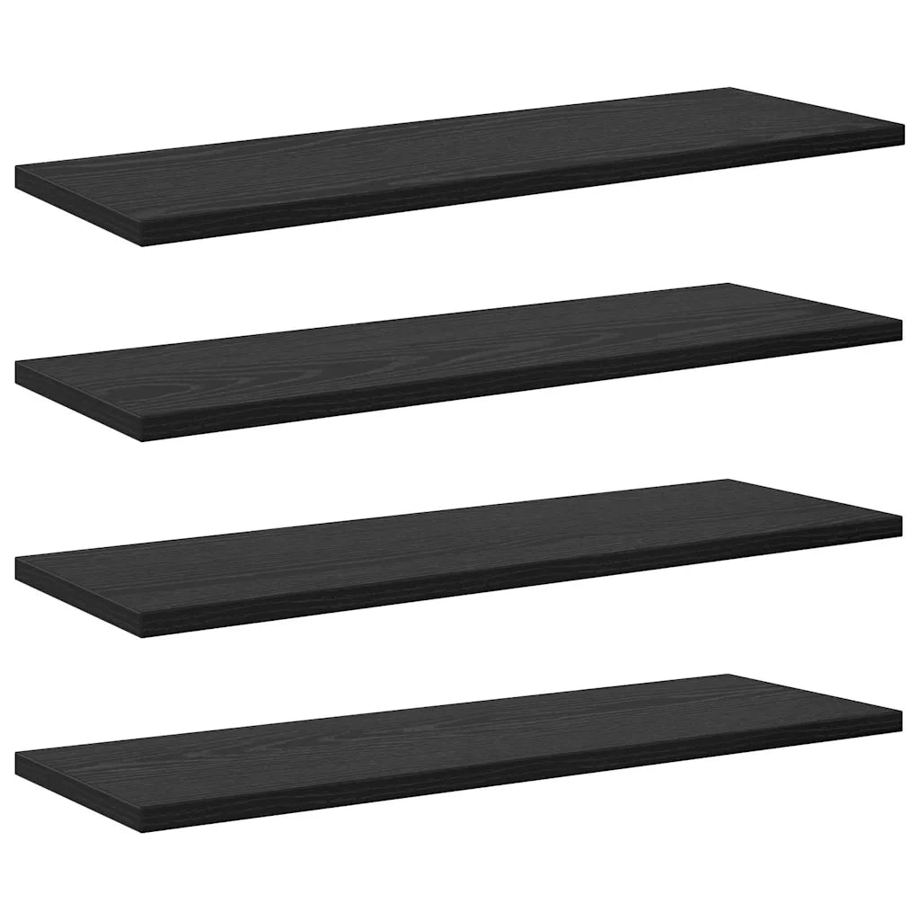 Scaffale 3 livelli 4 pz 60 x 20 x 1,5 cm Legno ingegnerizzato 875052