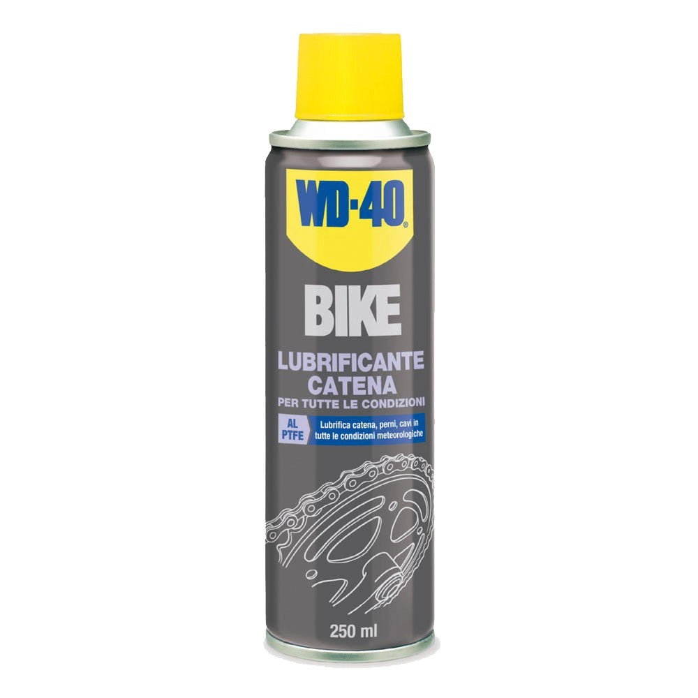 LUBRIFICANTE CATENA PER BICI 'WD-40' 250 ml - per tutte le condizioni - WD-40