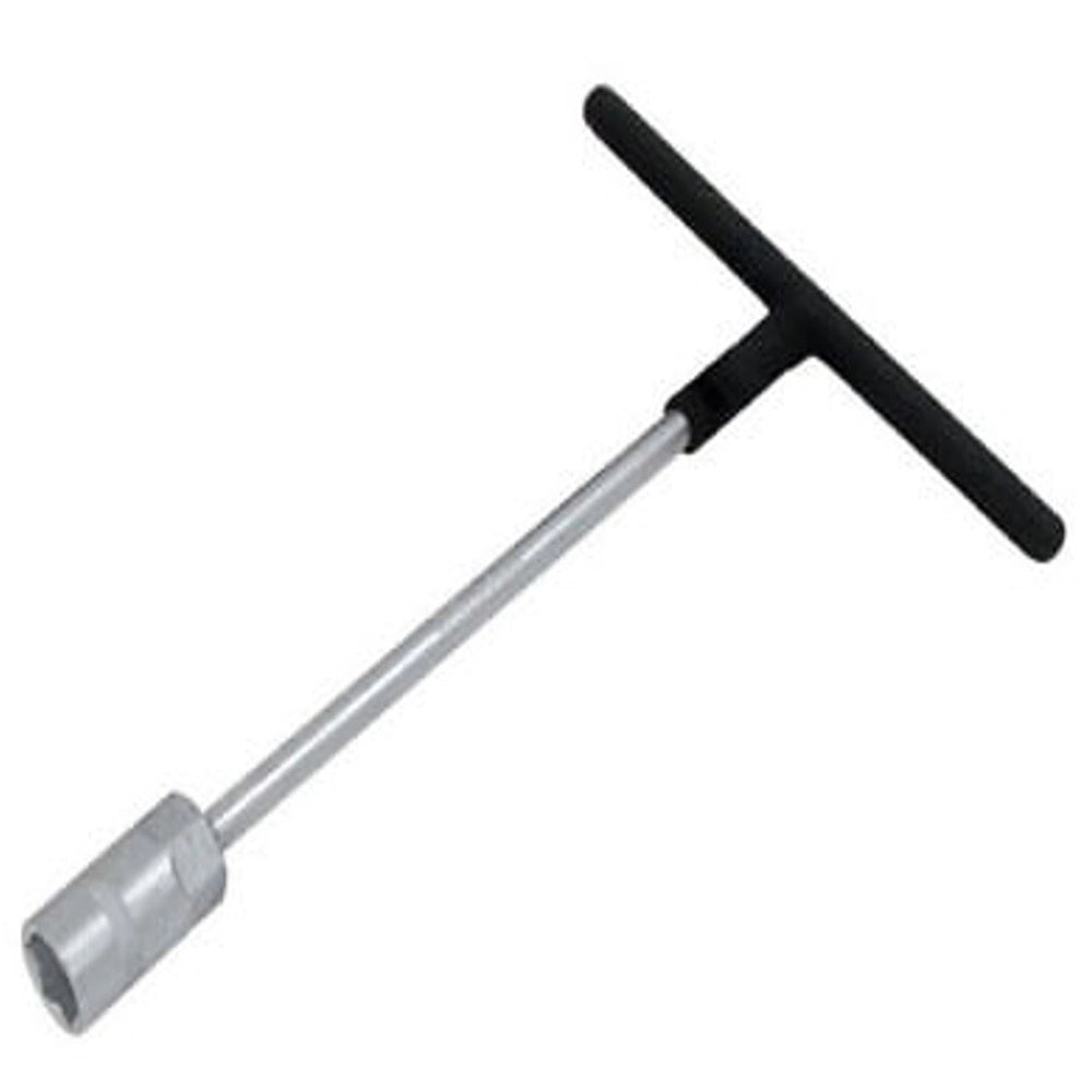 Trade Shop - Chiave Impugnatura A T 15mm Per Bussola Esagonale Profonda Soft Grip -