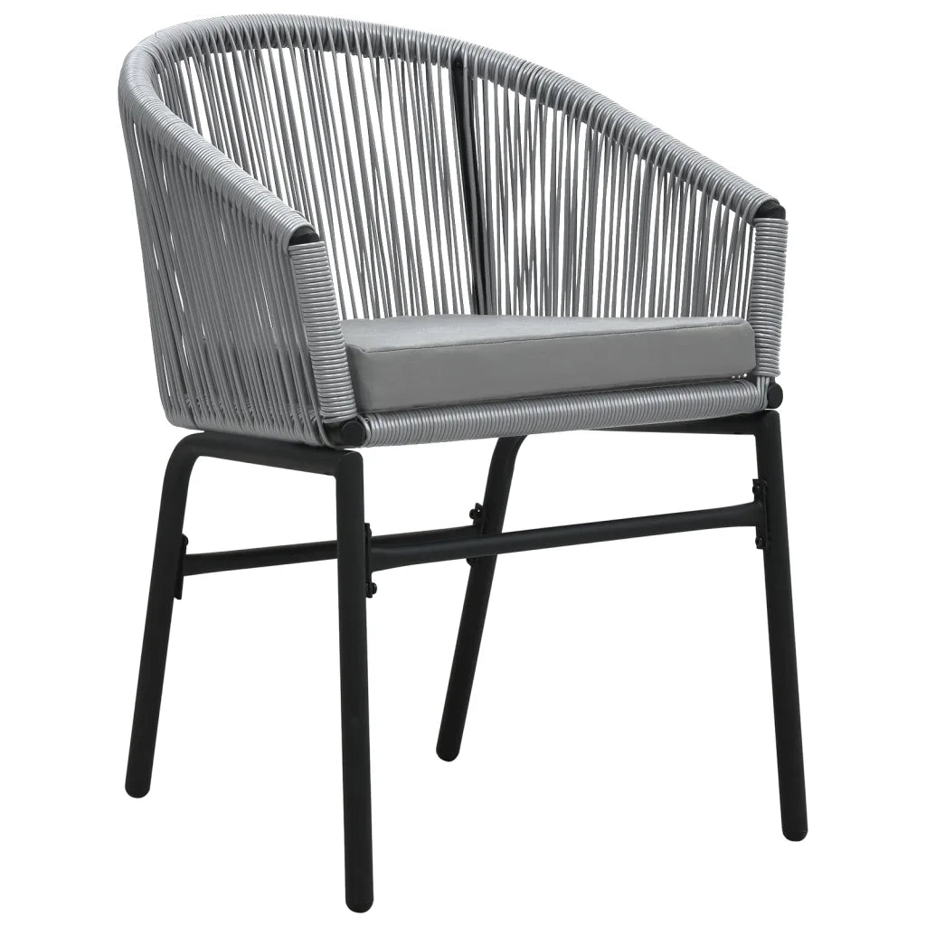 Set Mobili da Pranzo per Giardino 5 pz Antracite cod mxl 47664