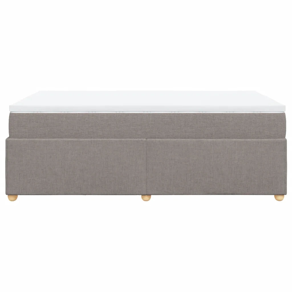 Giroletto a Molle con Materasso Tortora 120x200 cm in Tessuto 3285370