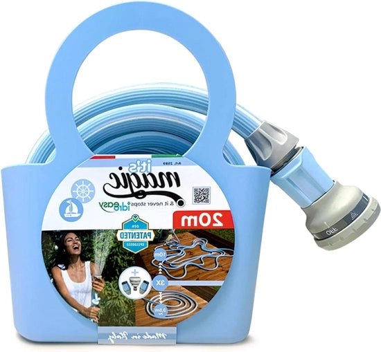 Serpentino Flexibile per Giardino da 20 Metri - Tubo Irrigazione Giardino Tubo Flexibile per Acqua - Apparecchiatura per Annaffiare Giardino di Alta Qualità