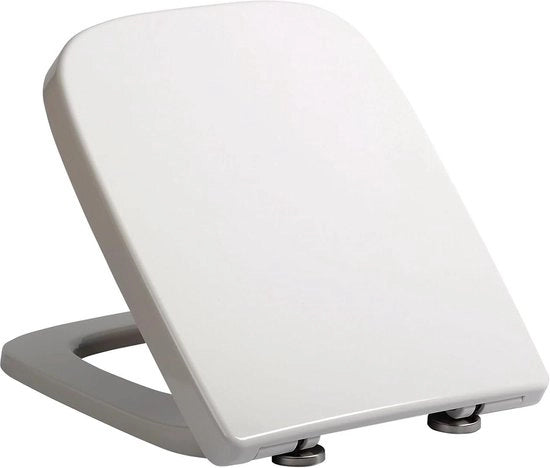 Toiletbrille con Funzione di Rilascio Rapido e Chiusura Soft WS2615 Bianco