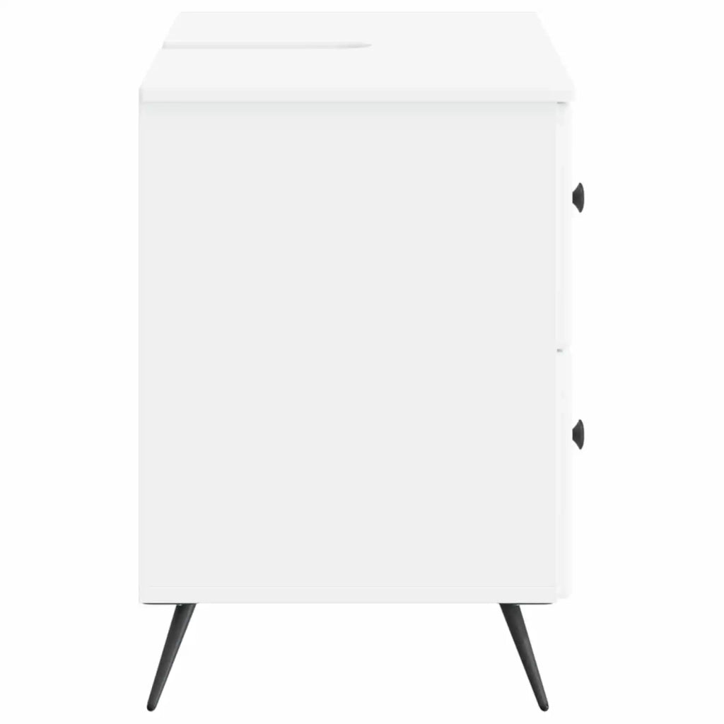 Armadio per Lavabo da Bagno BREDA Bianco 82 x 41 x 59 cm 897455