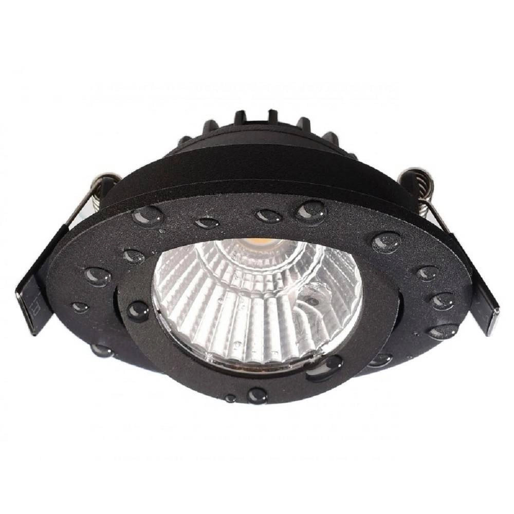 Trade Shop - Faretto Incasso Tondo Slim Luce Soffitto Box Doccia Led 8w Orientabile Dimmerabile -
