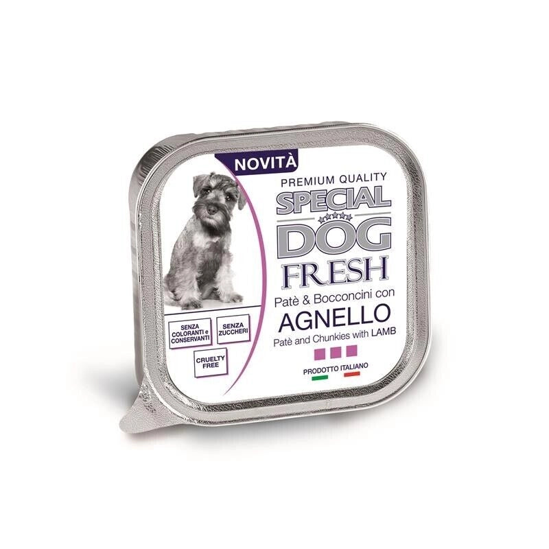 SPECIAL DOG FRESH PATÈ & BOCCONCINI 150 GRAMMI AGNELLO