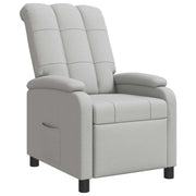 Poltrona reclinabile Grigio Nuvola Tessuto 42034967