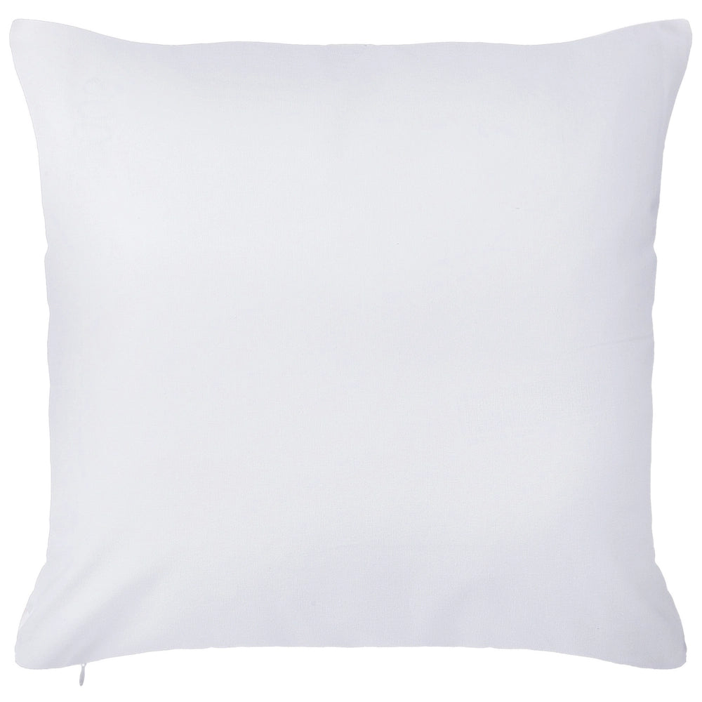 Set di 2 cuscini decorativi in cotone rosa motivo geometrico 45 x 45 cm Decor Accessori