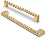 Manici per viti in acciaio inossidabile - 10 pezzi - Messing lavorato - 224 mm