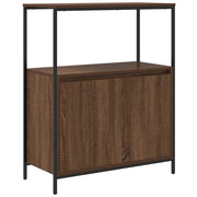 Mobile da Bagno | Armadio da bagno con Ripiani Rovere Marrone 76,5x35x95 cm