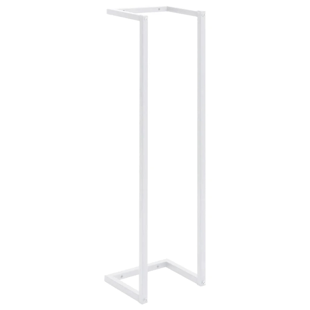 Portasciugamani universale da bagno 95 cm acciaio bianco 02_0001639