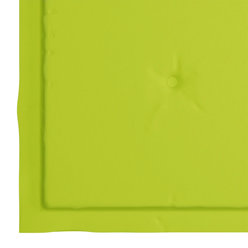Sedie Giardino con Cuscini Verde Chiaro 6pz Legno Massello Teak 3062552