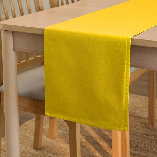 Telaio per tenda in canapa 32 x 230 cm Giallo sole Duraturo e lavabile