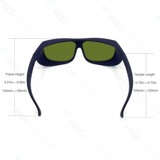 Laserveiligheidsbrille per onde di lunghezza 450nm-980nm con cornice Fit-over Frame 5