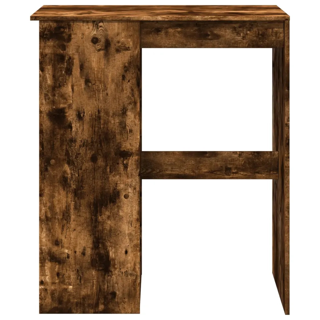 Tavolo Bar con Rastrelliera Rovere 90x47,5x103,5 cm Multistrato 854341