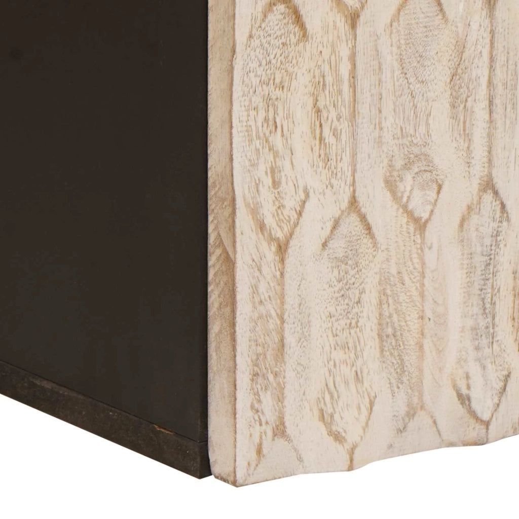 Mobile Appeso da Bagno con lo scaffale Bianco 38 x 33 x 48 cm