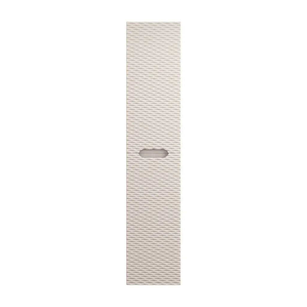 Colonna da bagno YOKA - Beige e rovere chiaro - 2 porte