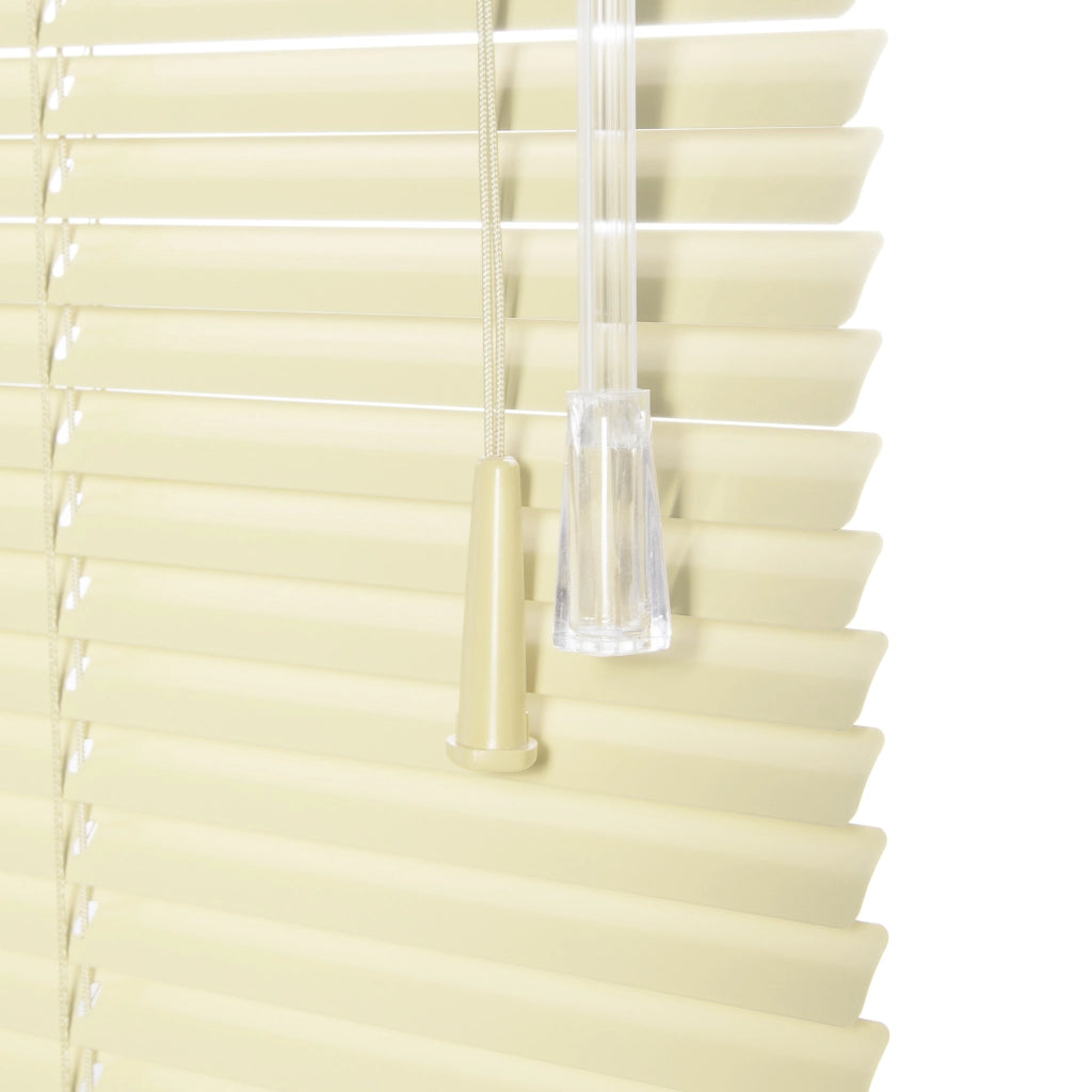 VIEWTEX Veneziana in alluminio  25mm vaniglia  100 X 175cm - Made in Europe - 5 anni di garanzia