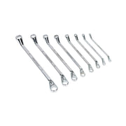 Trade Shop - Set 8 Pezzi Chiavi Chiave Anello Anelli Ring Spanner 6 A 20 Mm 7 A 22 Mm Fisse Acciaio -