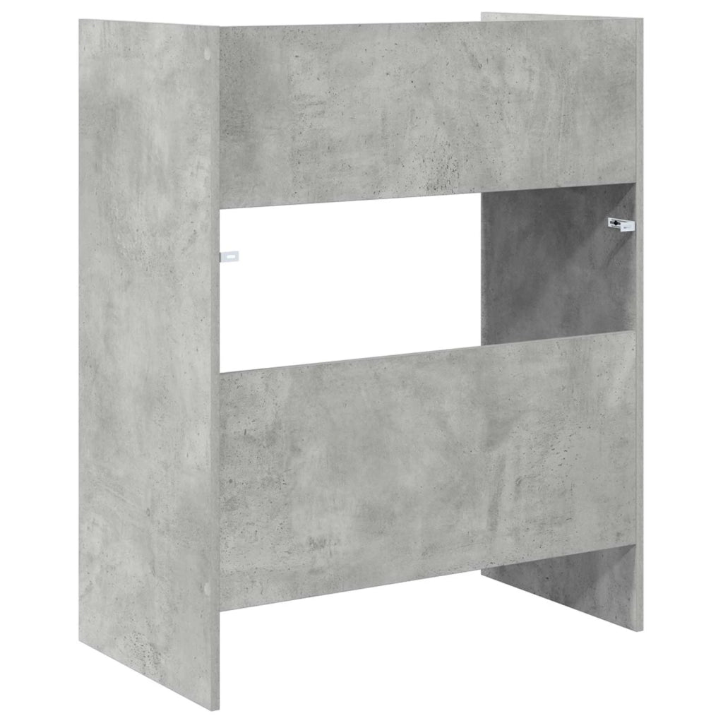Tavolo DJ Grigio Cemento 62 x 45 x 102 cm Legno ingegnerizzato 8006759
