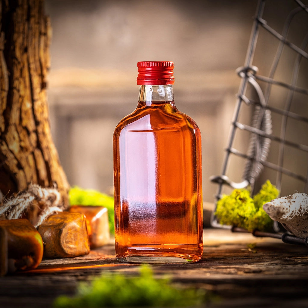 KADAX Butelka piersiówka 200ml BUT200 z zakrętką c