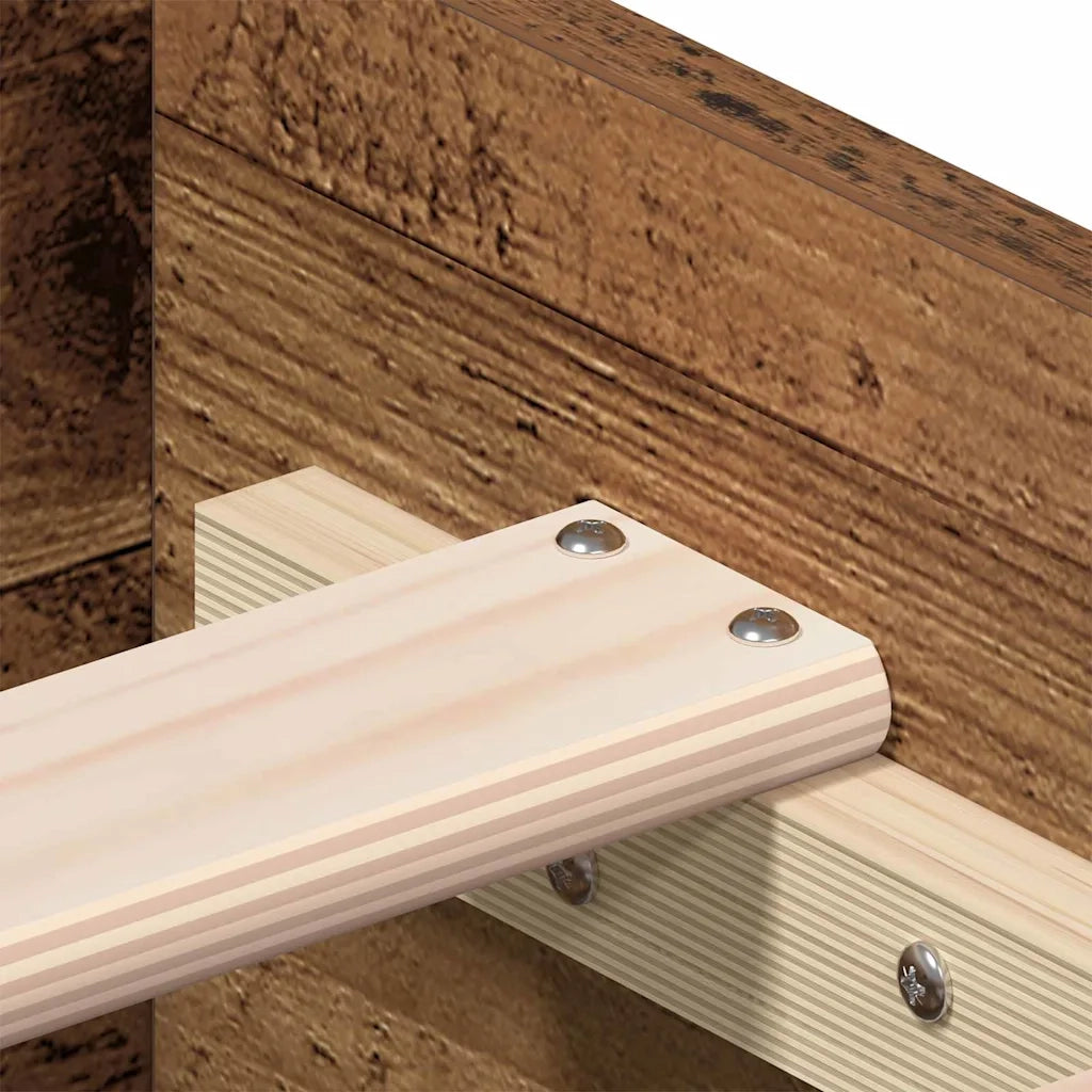 Struttura del letto Legno vecchio 90 x 190 cm Legno multistrato 3333990