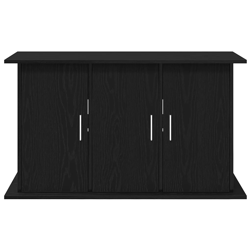 vidaXL Supporto Acquario 101x41x58 cm Legno Multistrato Rovere Nero