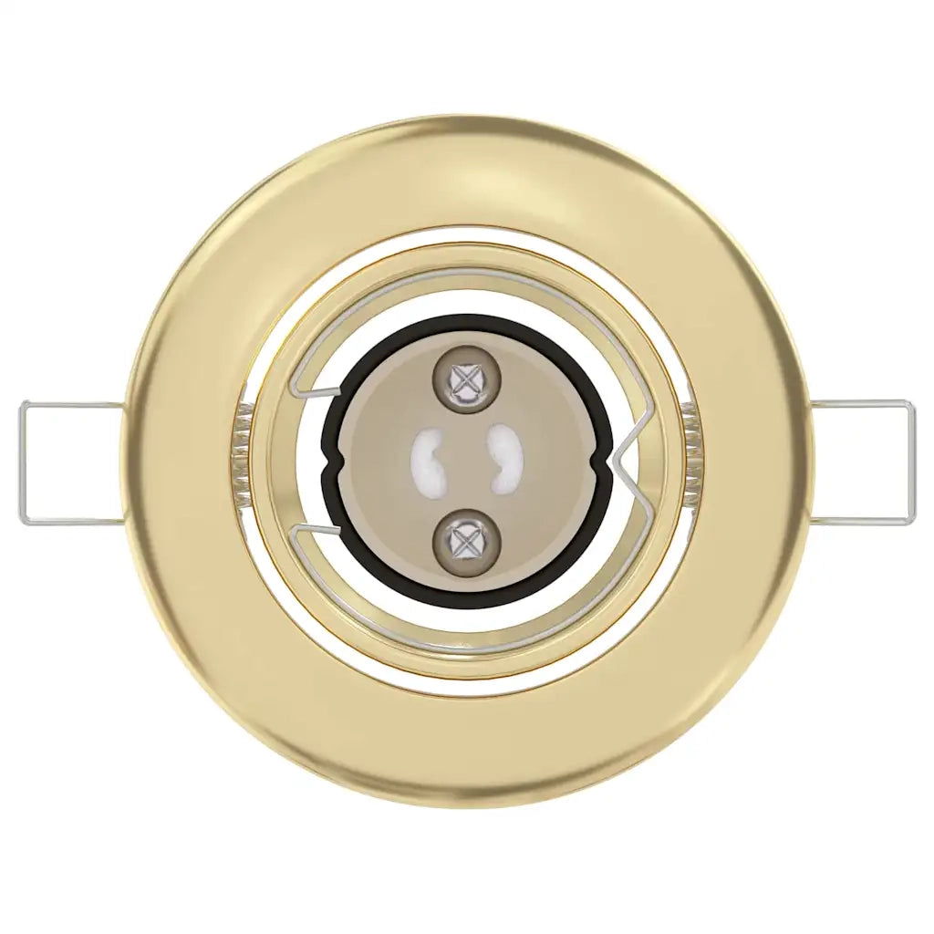 Spotlight 12 pz Oro 9 x 9 x 2.5 cm Metallo CFW8254847