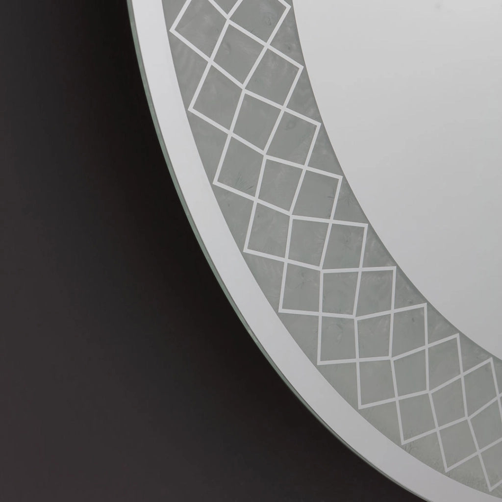Specchio rotondo 70 cm con led illuminato