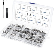 Spine Nails 200 pezzi - Studs metallici - Accessori DIY - Decorazione punk - Zinklegering - Incluso attrezzo