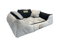 AIO FACTORY 145x115 cm KINGDOG Cuccia per cani impermeabile personalizzabile grigio chiaro