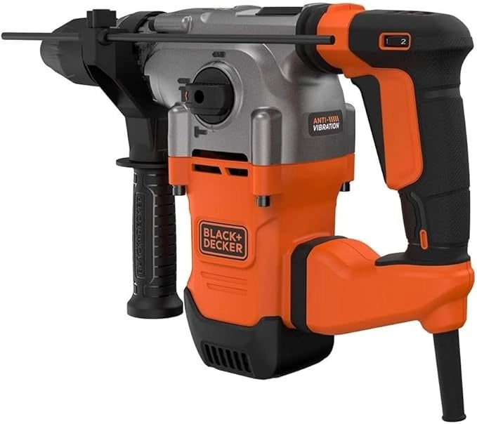 Tassellatore sdsplus 3modalità 1250w due mandrini + punte e scalpelli BEHS03K