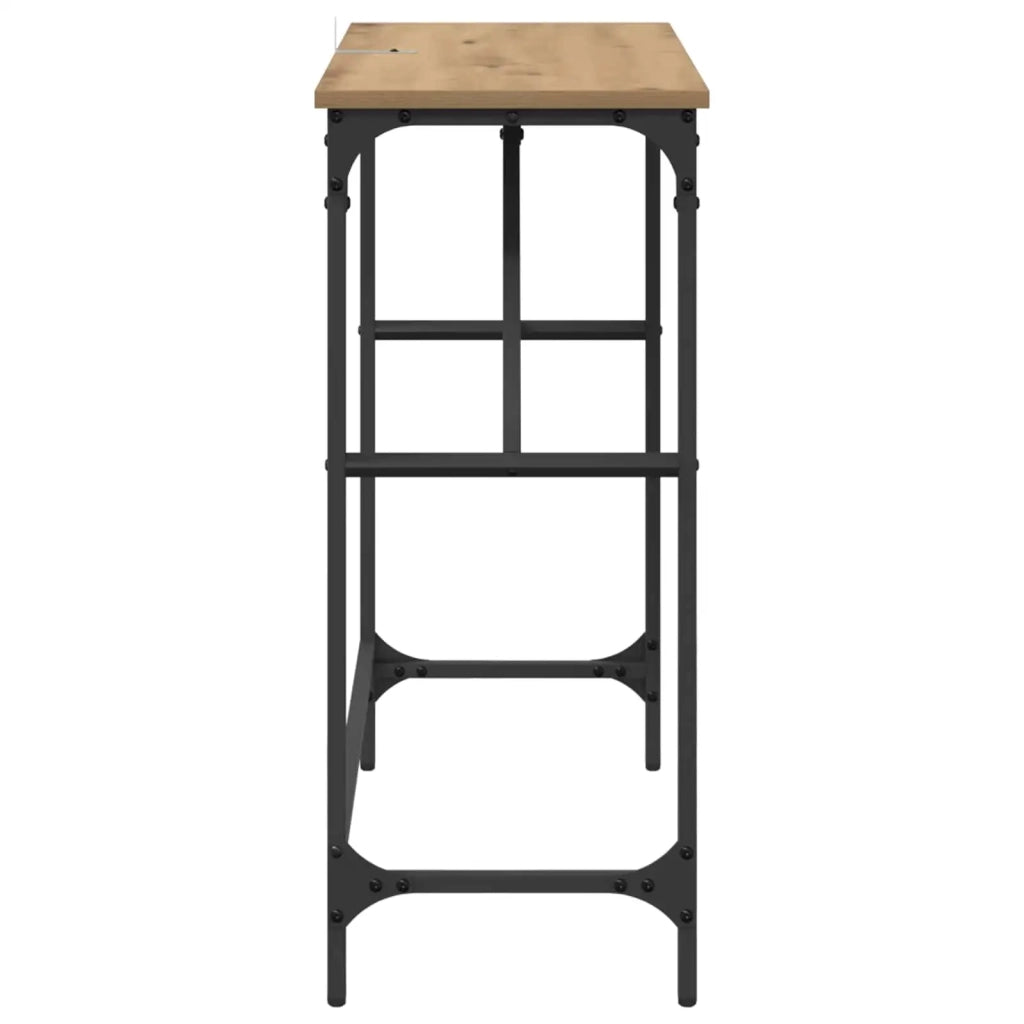 Tavolo consolle Rovere artigianale 75 x 32 x 75 cm 882209