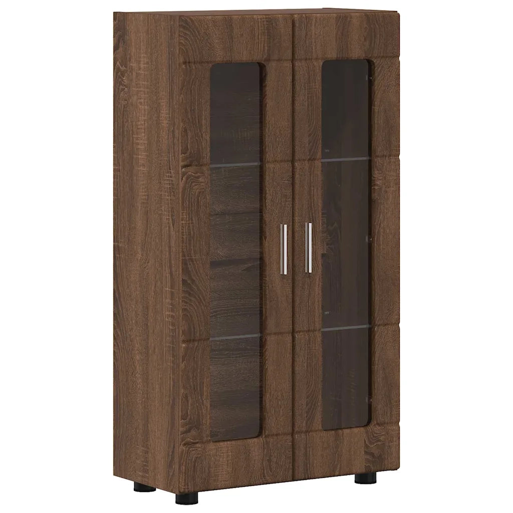 Credenza con porta FLORIN Rovere Marrone 55,5 x 29 x 100 cm