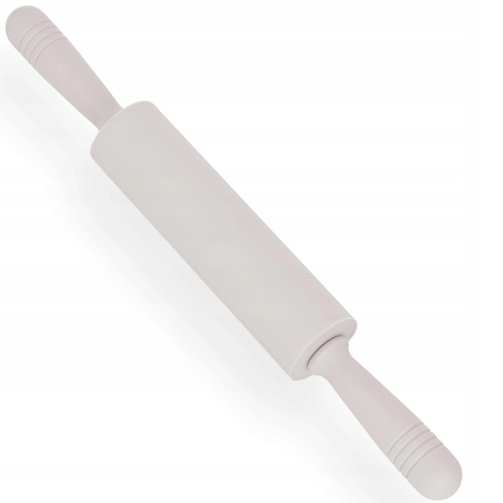 Mattarello da cucina girevole in silicone KADAX, 43,5 cm, antiaderente, grande.