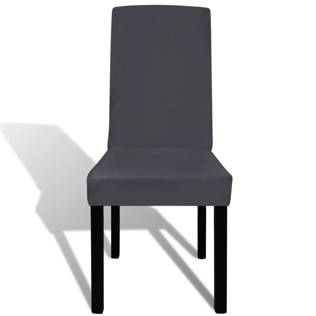 Fodera Elastica per Sedie 6 pz Antracite CFW5228254