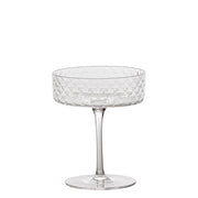 Coppa - Set 4pz Calice 25 cl Bicchiere da Cocktail e Vini Aromatici, Vetro, Design Elegante - Zafferano Made in Italy