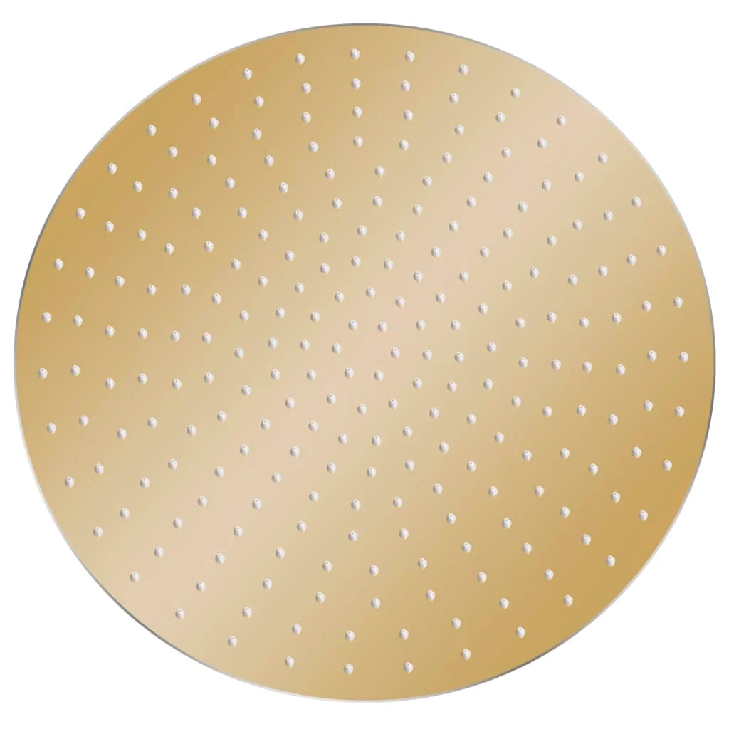 Soffione doccia a pioggia in acciaio inox 50 cm rotondo finitura oro 02_0002089